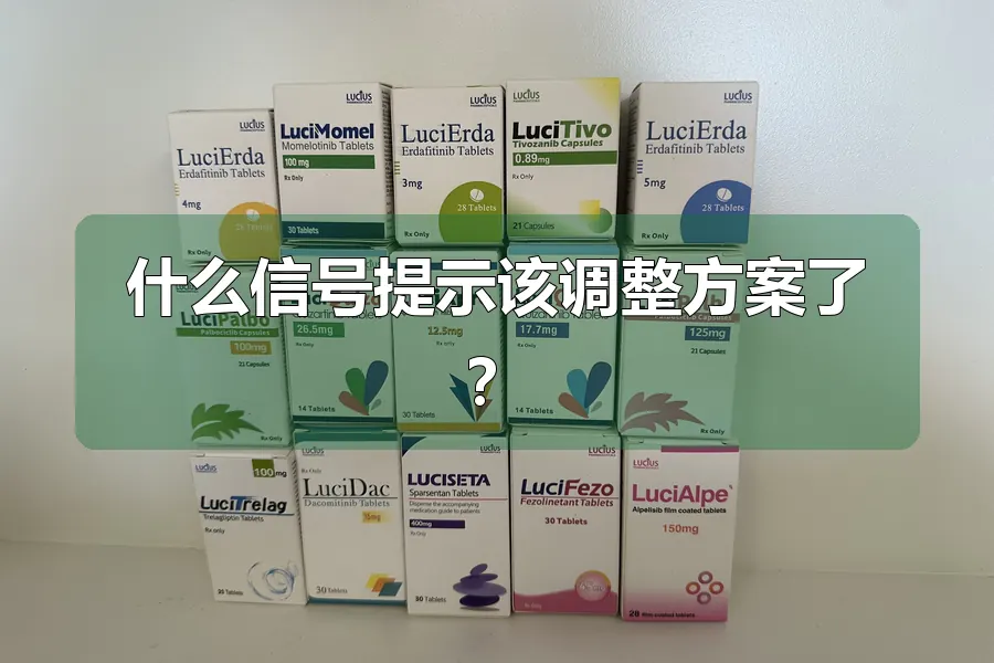 什么信号提示该调整方案了?